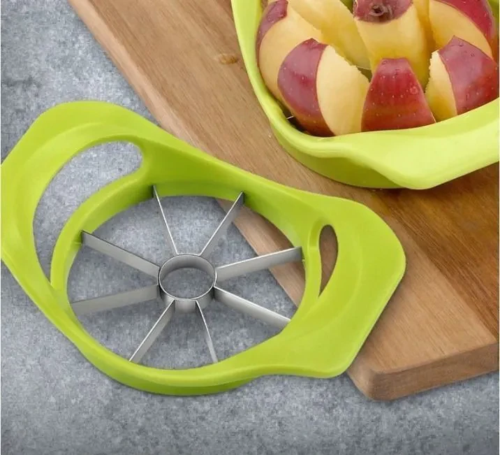 High Quality Super Sharp Stainless Steel Apple Slicer Corer Apple Cutter With Soft Handle