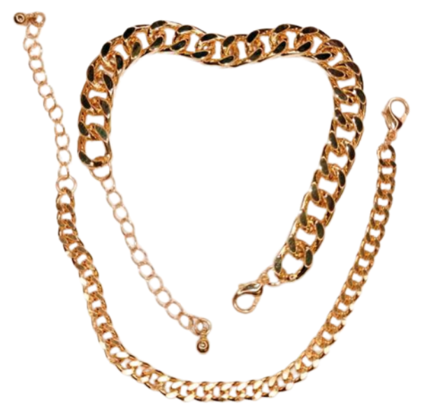 Couple Chain For Women Gold Color
