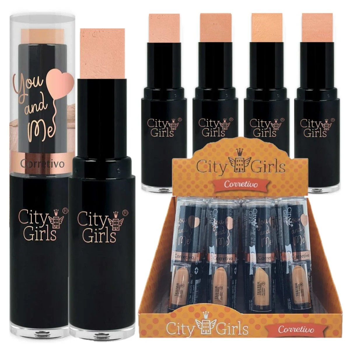 City Girl - CG235 Facial Concealer Stick