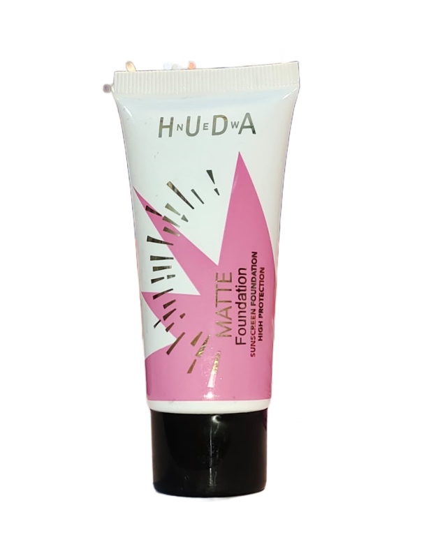 Huda Matte Foundation with Sunscreen - High Protection, Flawless Finish