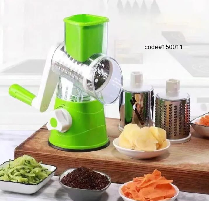 3 In 1 Manual Multifunctional Vegetable Slicer Roller Cutter